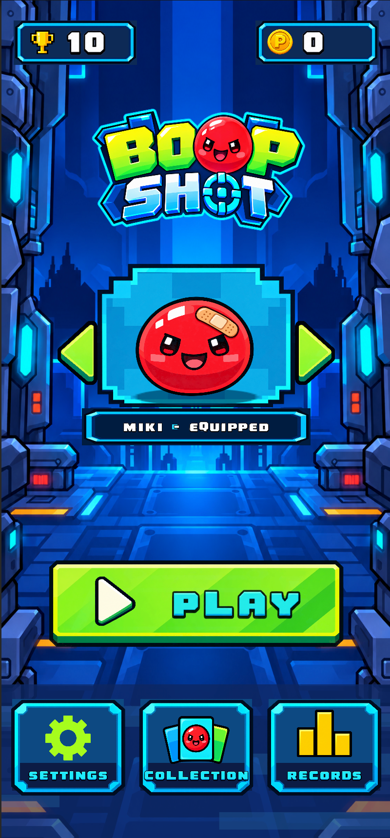 Boop Shot home screen preview
